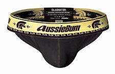  Gladiator Bikini Black Aussiebum  Men's Briefs/Underwear