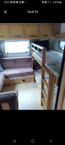Hobby caravan bunk beds - caravan,