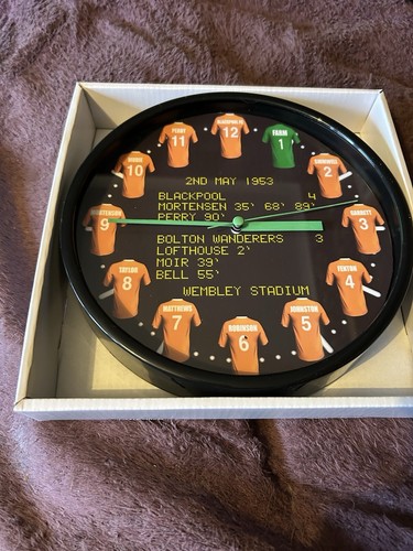 Classic cup final clock - cup,