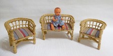 BASKET AND DOLL SEAT SET 4