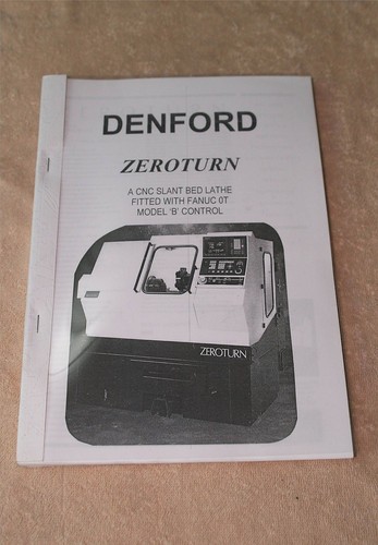 Denford zeroturn cnc slant - cnc, bed