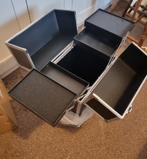 Black Makeup Trolley Case