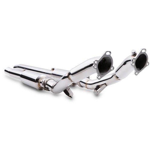 Stainless steel exhaust front - stainless,