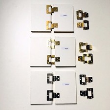 Double Cranked Flush Hinges