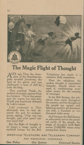 1914 magic flight of - at&t,
