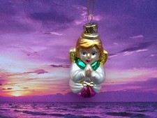 vintage Blown Glass Praying