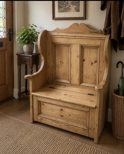 Vintage handmade monks - vintage, bench