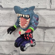 Street Sharks Moto Streex 6" Figure Roller Blades Skates Vintage 1995 Streetwise