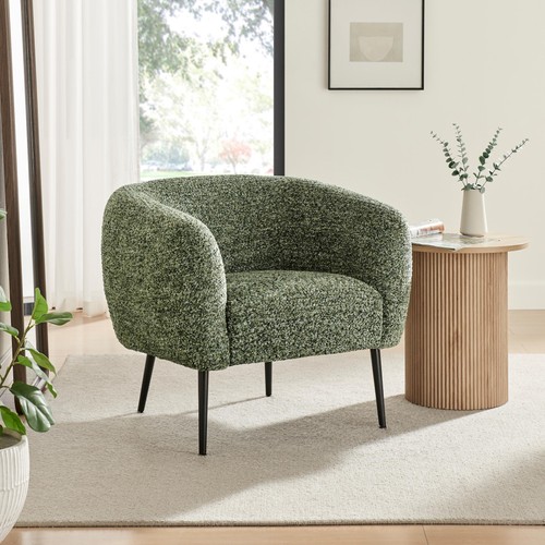 Veda fabric accent tub - veda, chair
