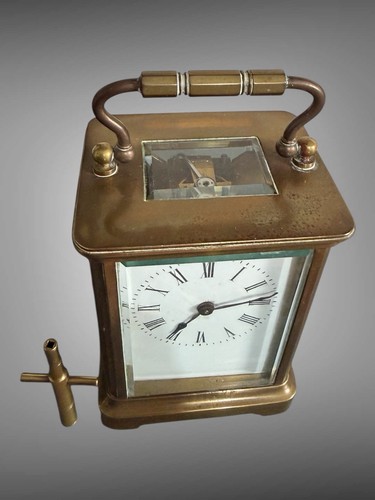 Paris brass carriage - c,