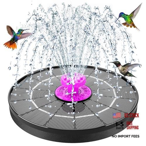Solar bird bath fountain pump - solar,