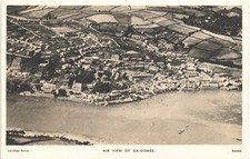 Salcombe. Air View by