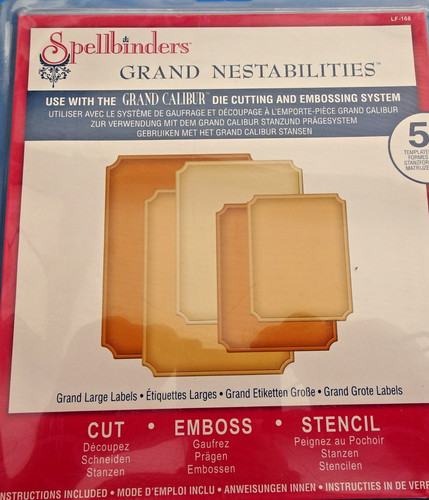 New spellbinders grand - new, -grand