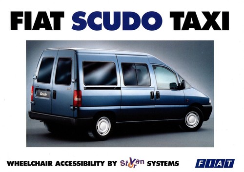 Fiat scudo taxi brochure - taxi,