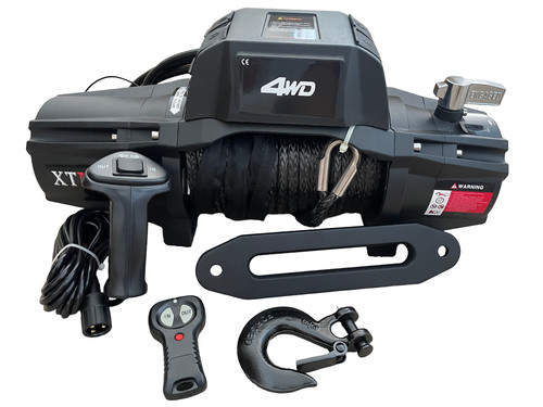 Electric winch 12v 12000lbs - winch,
