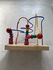 Early Learning Centre Wooden Bead Maze Play Frame Sensory Educational  Toy ~ 1+