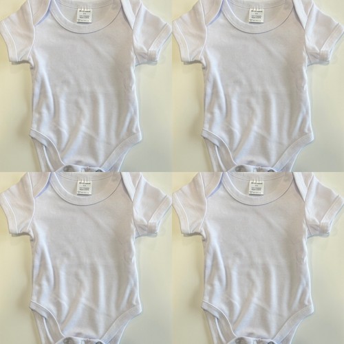 Baby grows plain white - baby,