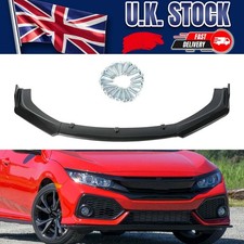 Carbon Front Bumper Lip Spoiler Splitter Body Kit For Honda Civic Accord 2007-19