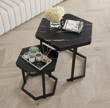Nesting of 2 Tables Marble