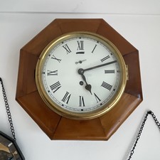 Octagon Mahogany 1940s Vintage