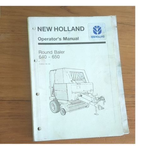 New holland operator - new, operator’s