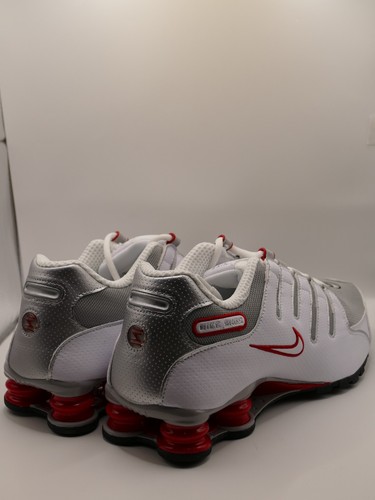 Nike shox white metallic - shox,