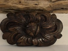 Antique Walnut Carved