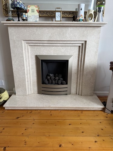 Gas fire - gas,