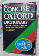 The Concise Oxford Dictionary By H.W. Fowler, F.G. Fowler, Eighth Edition