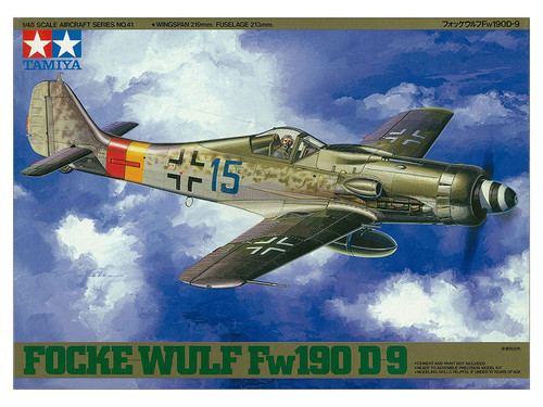 Tamiya fw190 d - 1/48,