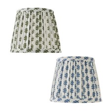 Mini Floral Pleated Lampshades