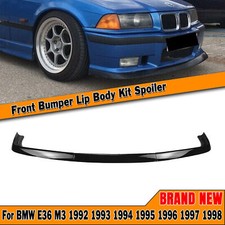 3pcs Gloss Black Car Front
