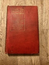 The Modern Conjurer and Drawing  C. Lang Neil, 1903 1st edition Print Error Rare