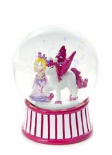 Mousehouse Pink Princess Unicorn Children's Snow Globe Gift Girls