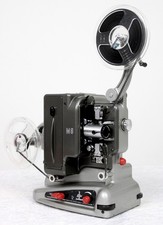 Vintage 1950s BOLEX PAILLARD M8 Std 8mm Cine FIlm Projector, ART DECO, FREEPOST