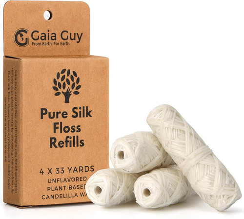 Gaia guy silk dental floss - guy,