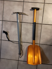 Yukon Cornelius' Special! Petzl Axe 68CM & Collapsible Snow Shovel - Both NEW!  