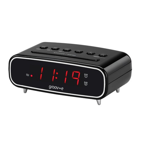 Digital alarm clock with - digital,