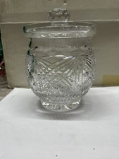 Tyrone Crystal Biscuit Barrel