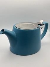 Satin Blue London Pottery Diffuser Teapot In Very Good Used Condition