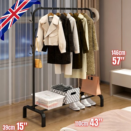 Heavy duty metal clothes rail - heavy,