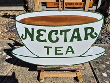 Nectar Tea Advertising Enamel