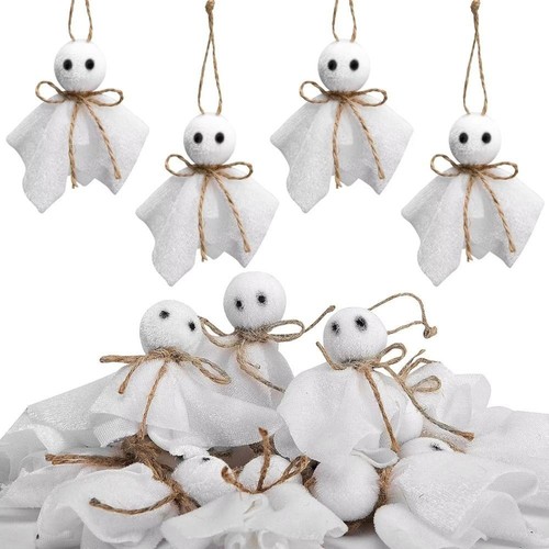 6pcs halloween ghost hanging - 6pcs,