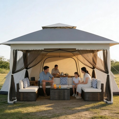 3x3m heavy duty gazebo - duty, with