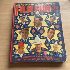Film Fun Annual 1940 Vintage