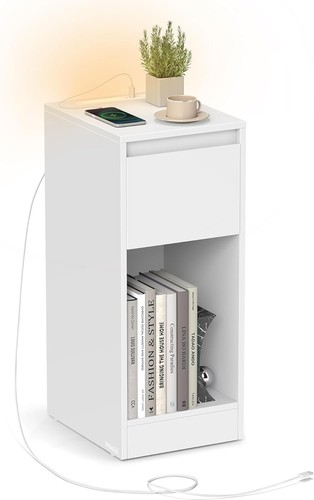 Slim bedside table - slim,
