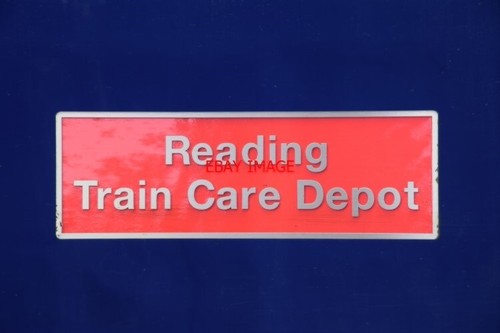 Photo nameplate class 166 - nameplate,