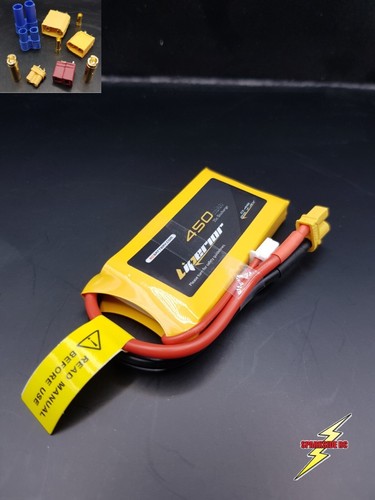 450mah lipo battery pack - 2s,