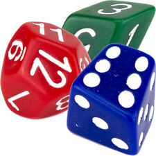 Special Dice (Select Style) . D4 D6 D8 D12 D3 Skew Top Slant Truncated Wonky