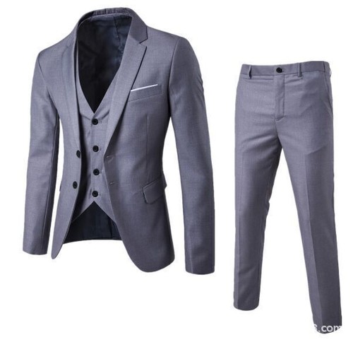 Men suit slim piece - men's,